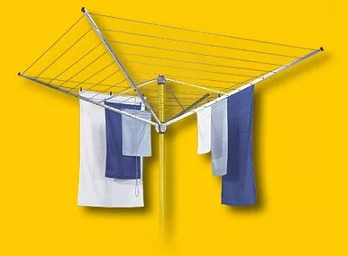 Deluxe Rotary Outdoor Umbrella Clothesline