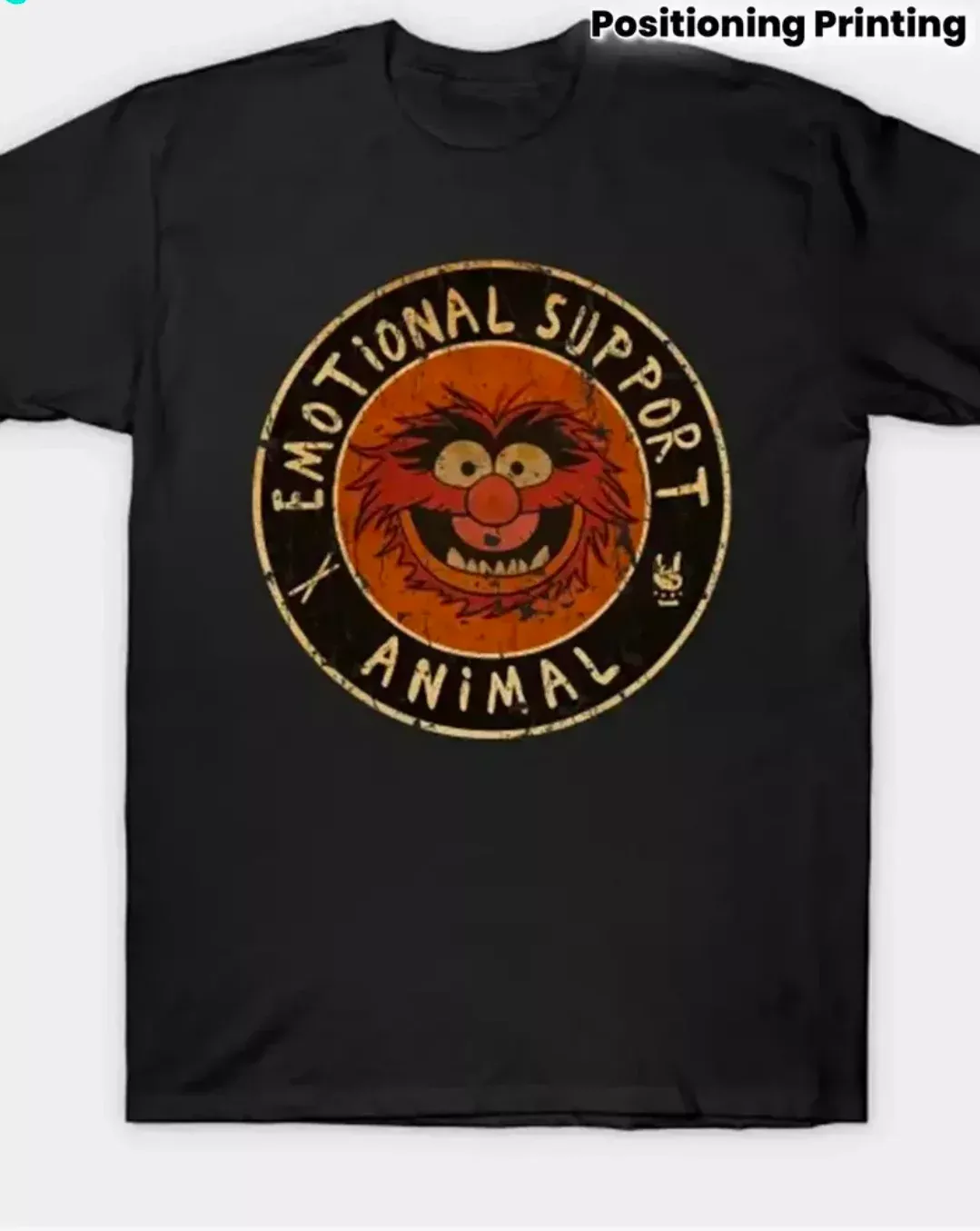 "Emotional Support Animal" Men's Funny T-Shirt